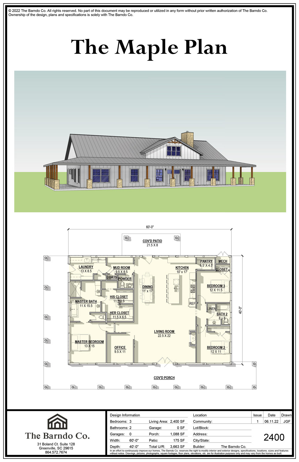 40x60 Barndominium Floor Plans With Shop And Pictures