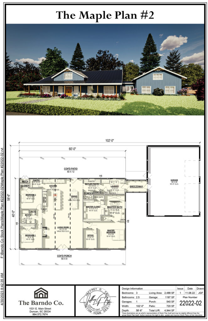 Small Barndominium Floor Plans | Tiny Barndo House Plans