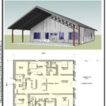 Barndominium with Porch | Outdoor Living Area | Sycamore Plan