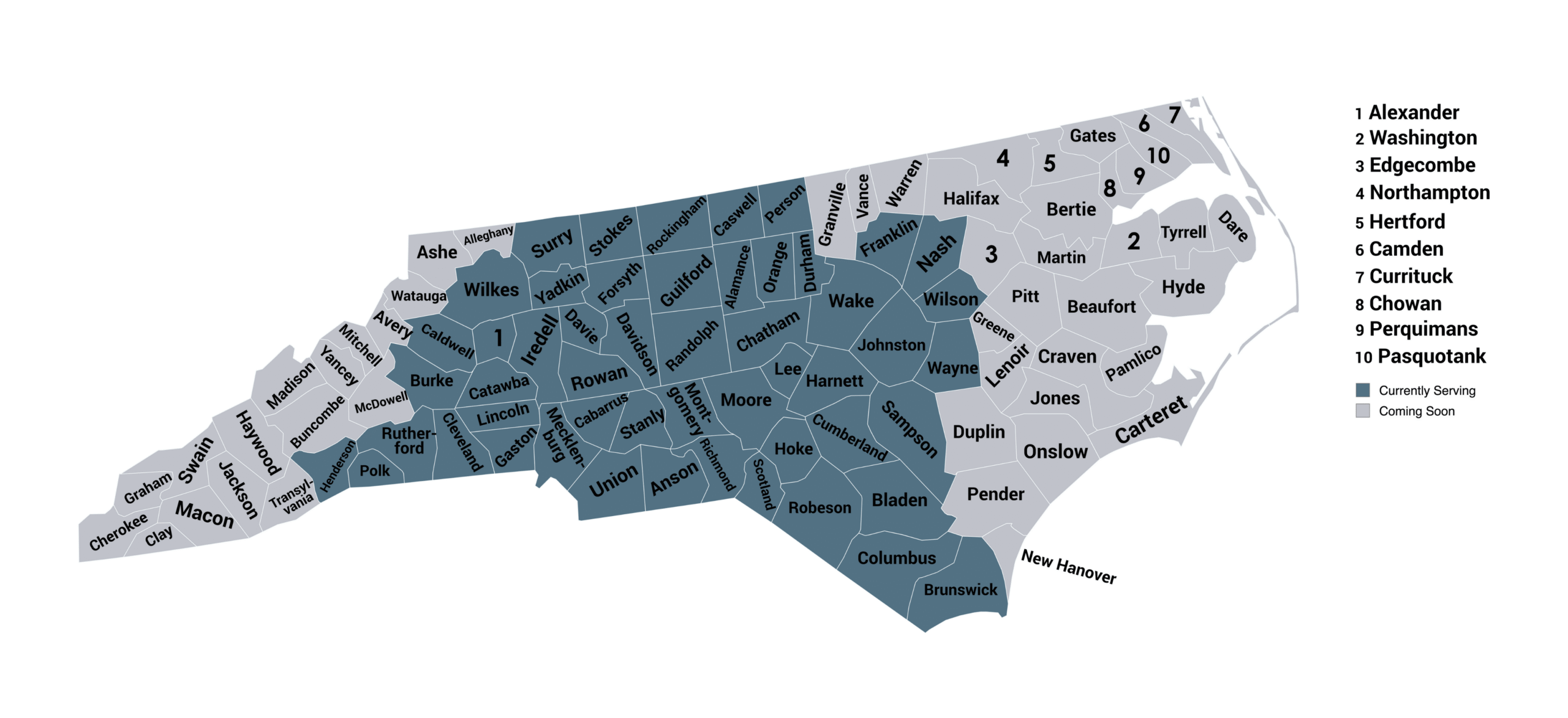 Where We Build in South Carolina